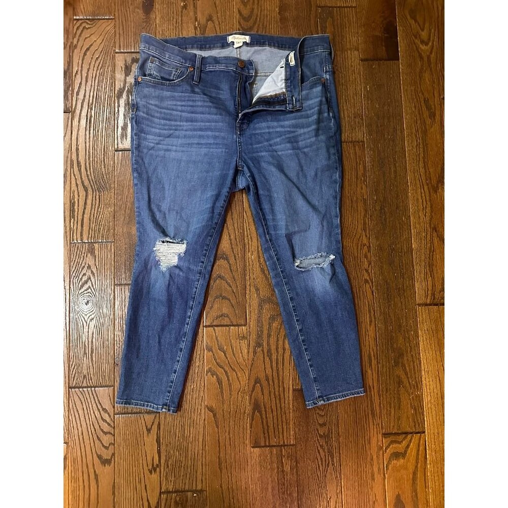 Madewell 9" High Rise Skinny Crop Jeans  34P